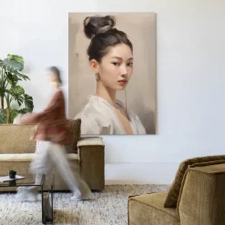 Wandkleed Haruto in maat en frame naar keuze