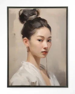 Wandkleed Haruto in maat en frame naar keuze