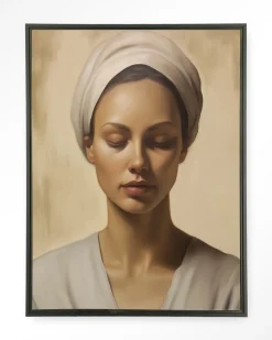 Wandkleed Healing in maat en frame naar keuze