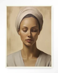 Wandkleed Healing in maat en frame naar keuze