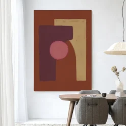 Wandkleed Herbal in maat en frame naar keuze