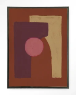 Wandkleed Herbal in maat en frame naar keuze