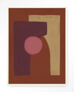 Wandkleed Herbal in maat en frame naar keuze