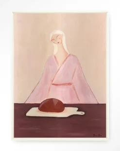 Wandkleed Homemade Sourdough in maat en frame naar keuze