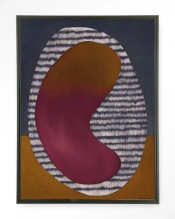 Wandkleed Horizontal Oval in maat en frame naar keuze