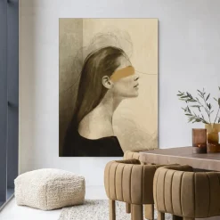 Wandkleed In Her Mind in maat en frame naar keuze