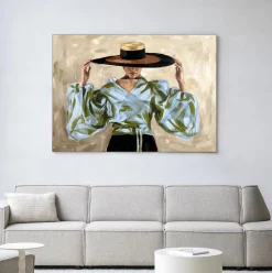 Wandkleed Isabella in maat en frame naar keuze