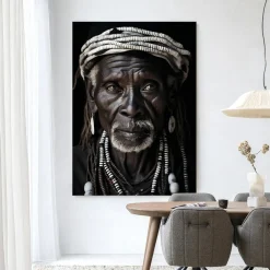 Wandkleed Kabila in maat en frame naar keuze