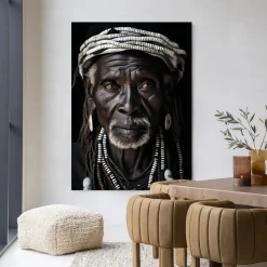 Wandkleed Kabila in maat en frame naar keuze