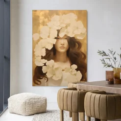 Wandkleed Lola in maat en frame naar keuze