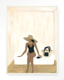 Wandkleed Luxuriate Regardless in maat en frame naar keuze