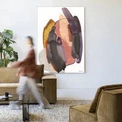 Wandkleed Magnetism in maat en frame naar keuze