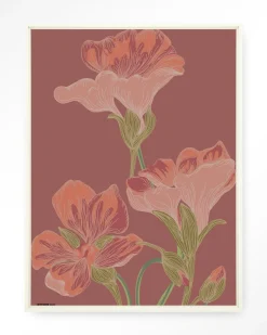 Wandkleed Majus in maat en frame naar keuze