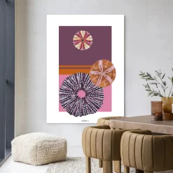 Wandkleed Marinus 2 in maat en frame naar keuze