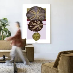 Wandkleed Marinus 1 in maat en frame naar keuze