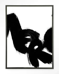 Wandkleed Merci in maat en frame naar keuze