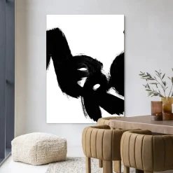 Wandkleed Merci in maat en frame naar keuze