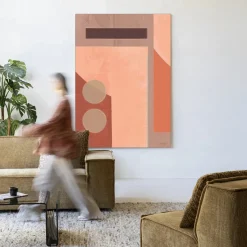 Wandkleed Monolithic in maat en frame naar keuze