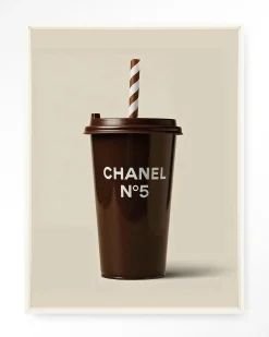 Wandkleed My Milkshake Brings in maat en frame naar keuze