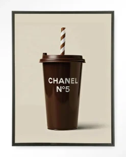 Wandkleed My Milkshake Brings in maat en frame naar keuze