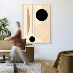 Wandkleed Nagoya in maat en frame naar keuze