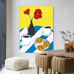 Wandkleed Nata Afternoon in maat en frame naar keuze