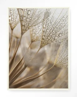 Wandkleed Natuurlijke Abstractie in maat en frame naar keuze