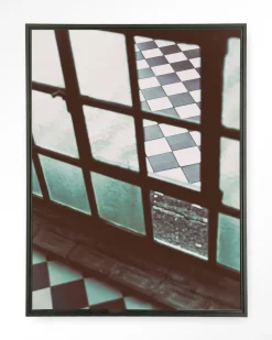 Wandkleed No Squaring @ My Door in maat en frame naar keuze