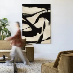 Wandkleed Nocturne Fortex in maat en frame naar keuze