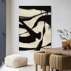 Wandkleed Nocturne Fortex in maat en frame naar keuze