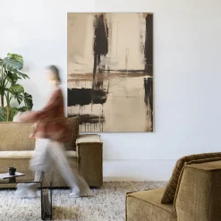 Wandkleed Noire in maat en frame naar keuze