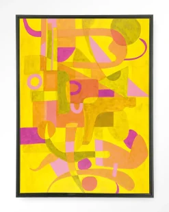 Wandkleed Otono Dorado in maat en frame naar keuze