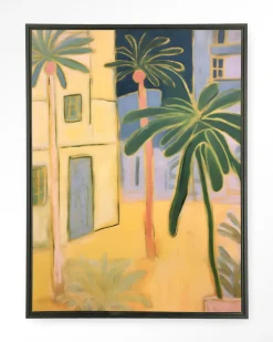 Wandkleed Otrobanda in maat en frame naar keuze