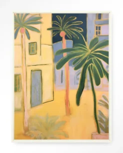 Wandkleed Otrobanda in maat en frame naar keuze