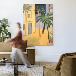 Wandkleed Otrobanda in maat en frame naar keuze