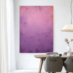 Wandkleed Purple in maat en frame naar keuze