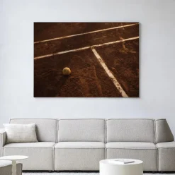 Wandkleed Quiet Court in maat en frame naar keuze