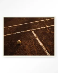 Wandkleed Quiet Court in maat en frame naar keuze