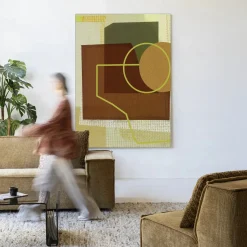 Wandkleed Rally in maat en frame naar keuze