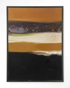 Wandkleed Retro Perspective in maat en frame naar keuze