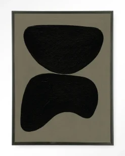 Wandkleed Rock Balance in maat en frame naar keuze