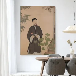 Wandkleed Sakura in maat en frame naar keuze