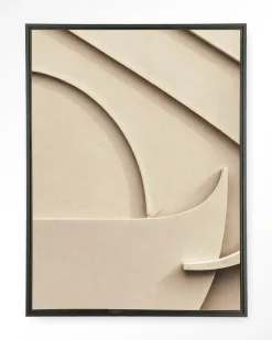 Wandkleed Siaa 1 in maat en frame naar keuze