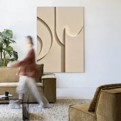 Wandkleed Siaa 2 in maat en frame naar keuze