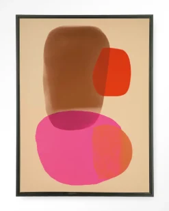 Wandkleed Soft Collusion in maat en frame naar keuze