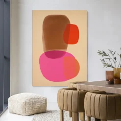 Wandkleed Soft Collusion in maat en frame naar keuze