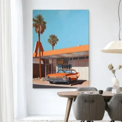 Wandkleed Sonny in maat en frame naar keuze