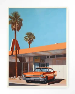 Wandkleed Sonny in maat en frame naar keuze