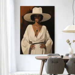 Wandkleed Sophia in maat en frame naar keuze