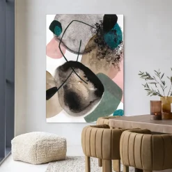 Wandkleed Splash in maat en frame naar keuze